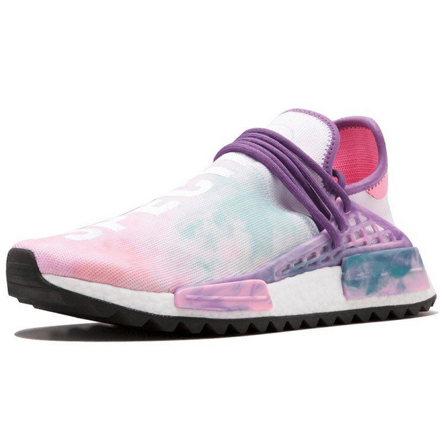 Pharrell Williams x Adidas Originals NMD HuMan Race Holi Festival Pink Glow