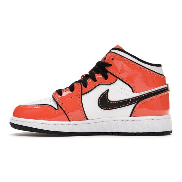 Air Jordan 1 Mid Turf Orange GS