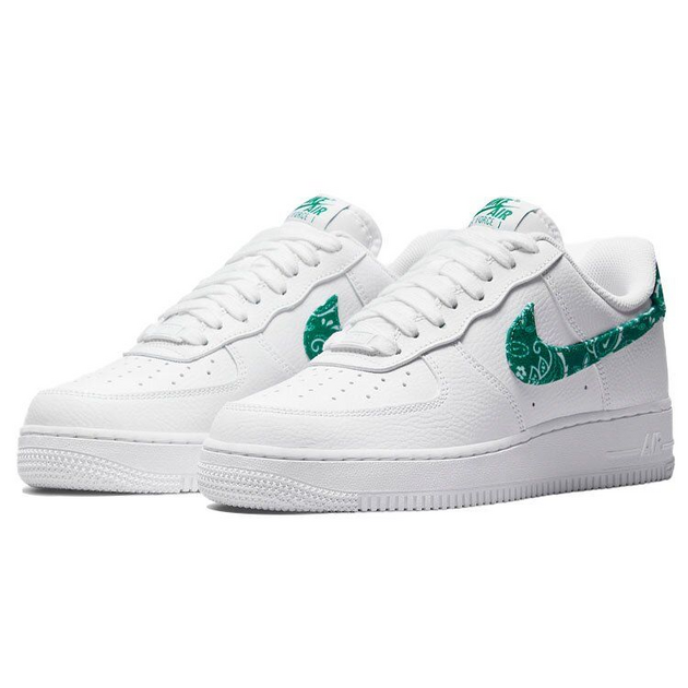 Nike Air Force 1 07 ESSential Green Paisley