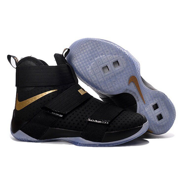 Nike Zoom Soldier 10 Black Gold Nike iD 10