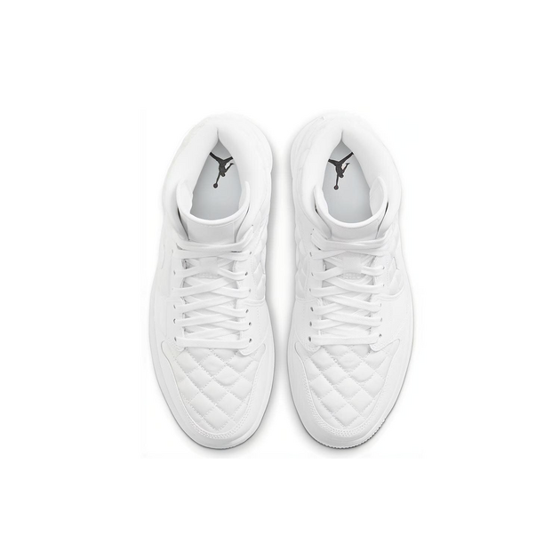Air Jordan 1 Mid Quilted White