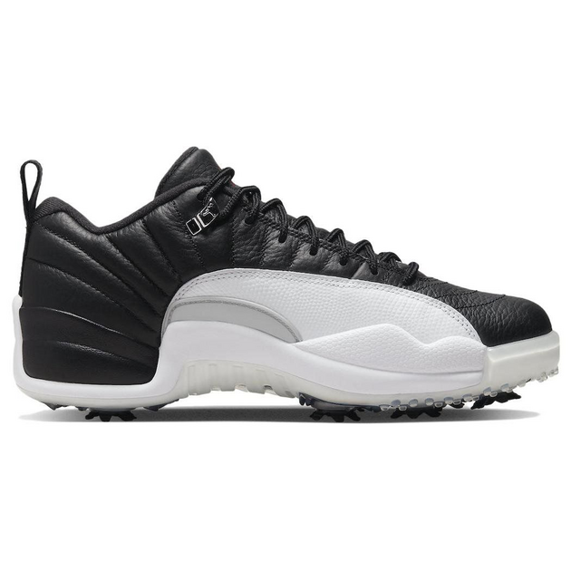Air Jordan 12 Low Golf Black and White