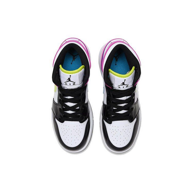 Air Jordan 1 Mid Patent Leather GS