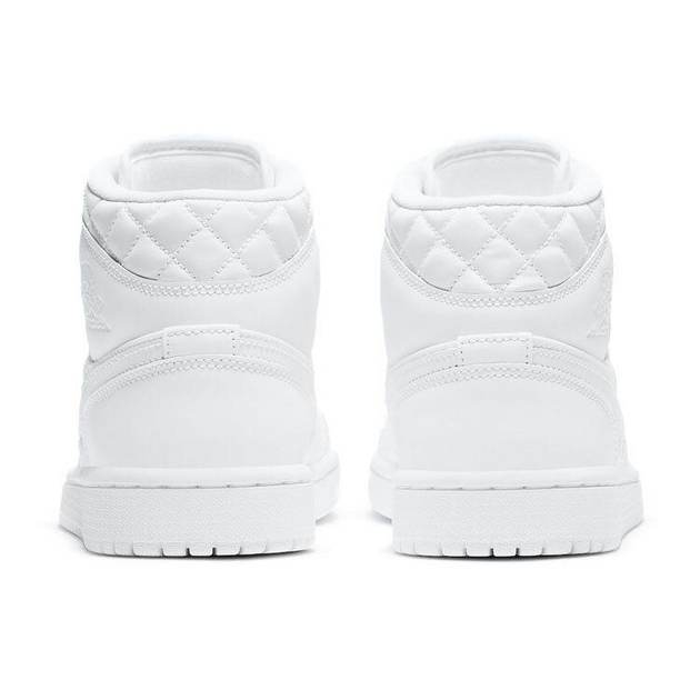 Air Jordan 1 Mid Quilted White