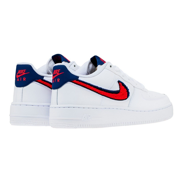 Nike Air Force 1 Low 3D Chenille Swoosh GS