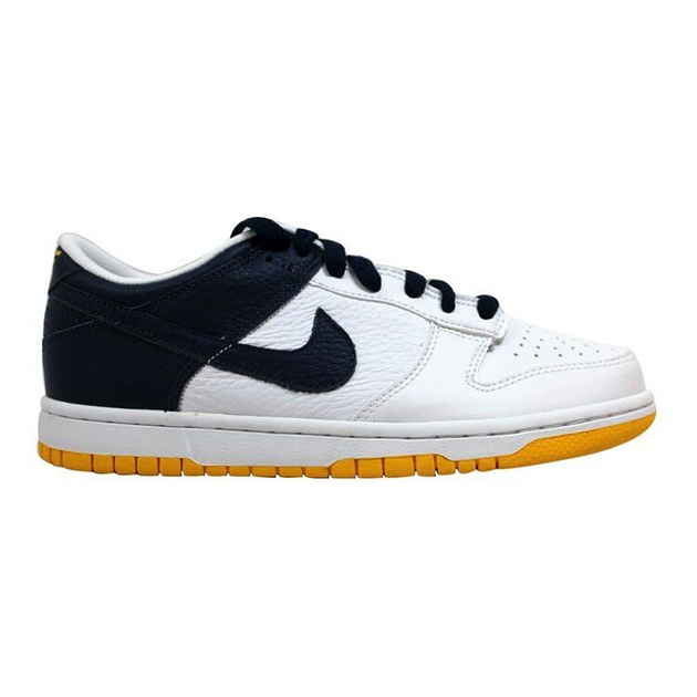 Nike Dunk Low Navy Heel