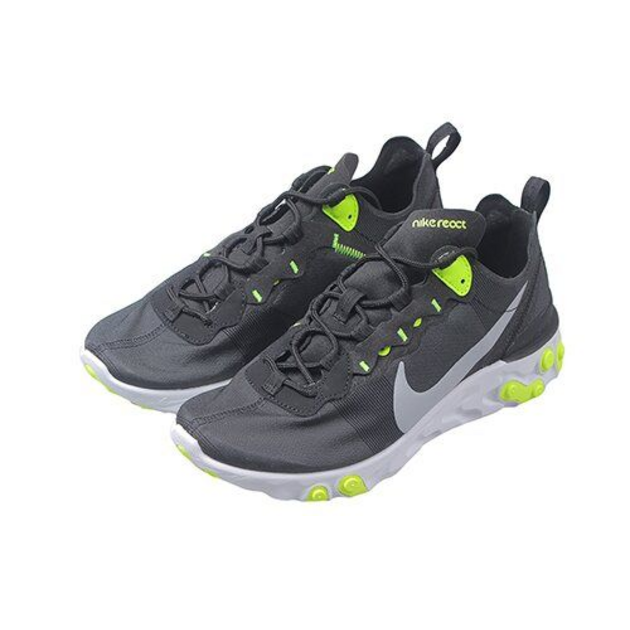 Nike React Element 55 Black Volt Cool Grey