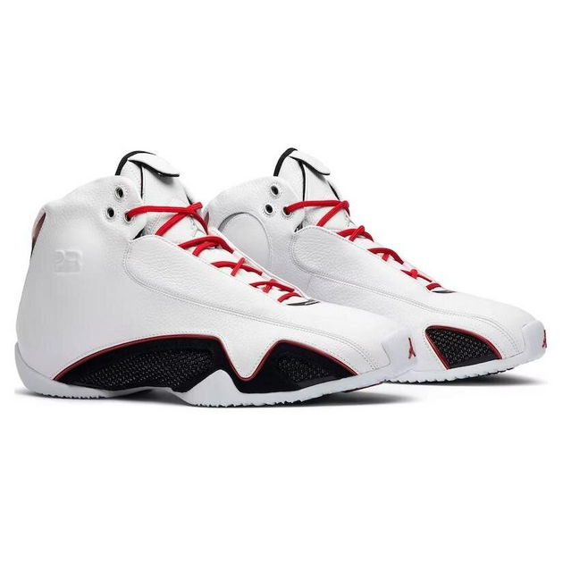 Air Jordan 21 White Varsity Red Metallic Silver 2006