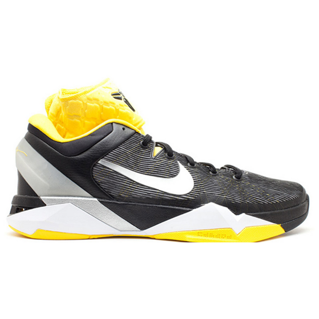Nike Zoom Kobe 7 Black White Del Sol 7