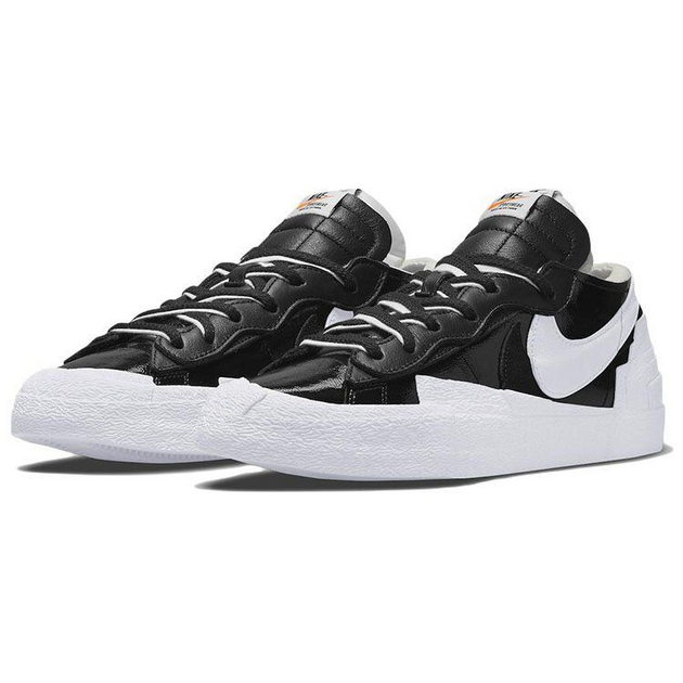 Sacai x Nike Blazer Low Black Patent leather