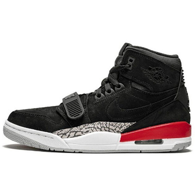 Jordan Legacy 312 Black Suede