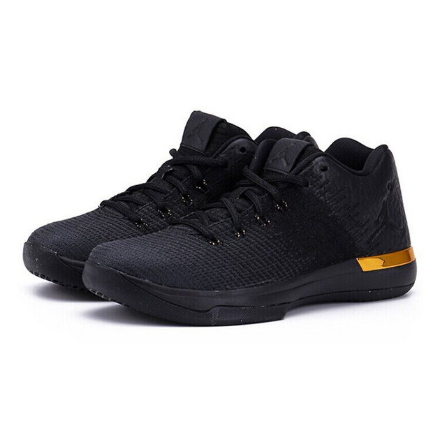 GS Air Jordan 31 Low Black Gold