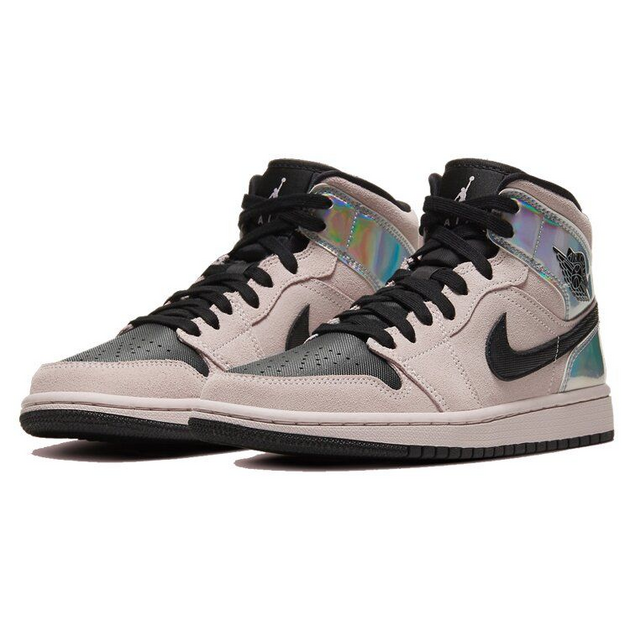 Air Jordan 1 Mid Chrome Wings GS