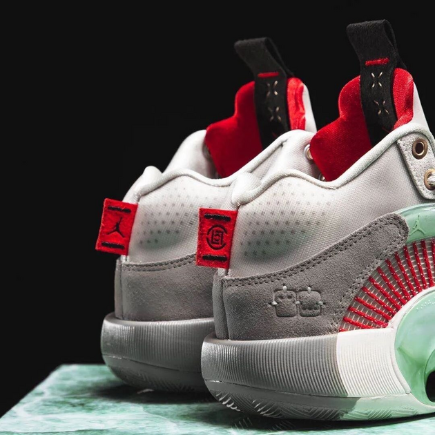 CLOT x Air Jordan 35 SP Jade Warrior