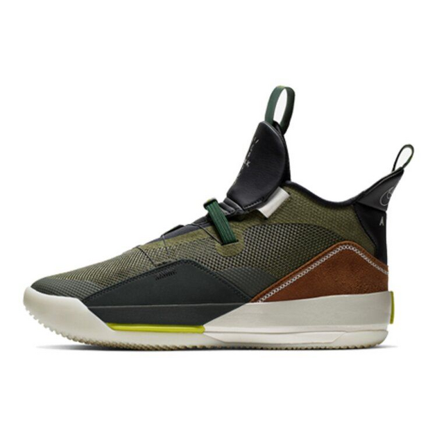 Travis Scott x Air Jordan 33 NRG Olive