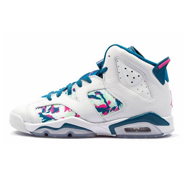 Air Jordan 6 Retro Green Abyss GS