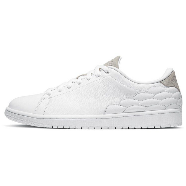 Air Jordan 1 Centre Court White on White