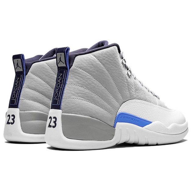 Air Jordan 12 Retro Grey University Blue