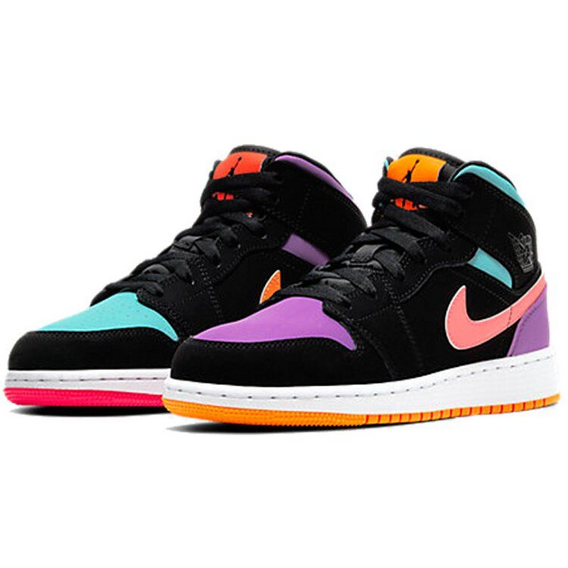 Air Jordan 1 Mid Multi Knit GS
