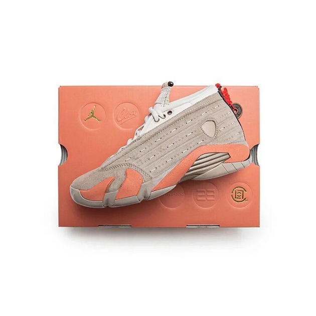CLOT x Air Jordan 14 Low Sp Terracotta