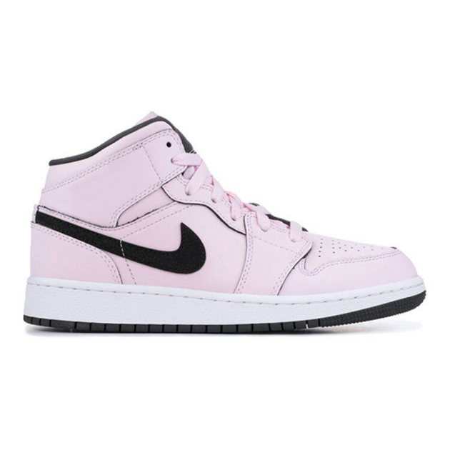 Air Jordan 1 Mid Pink Foam GS