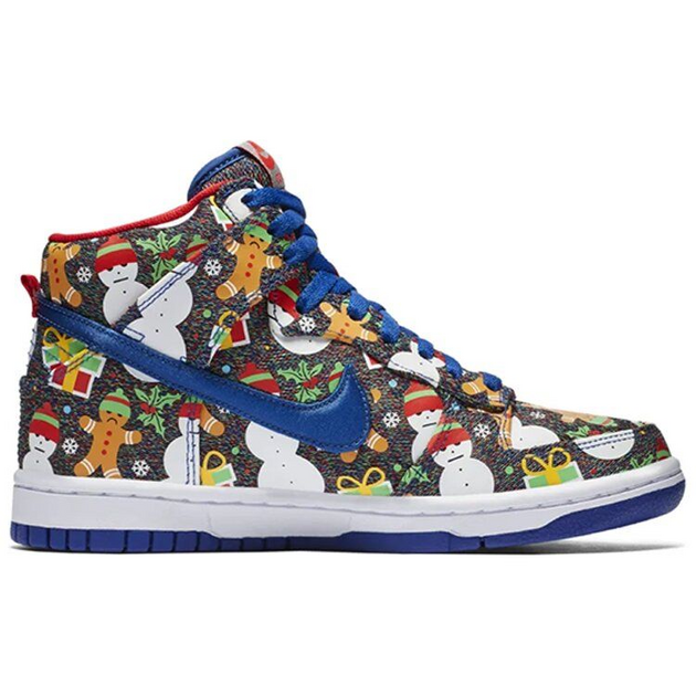 Concepts x Nike Dunk SB Ugly Christmas Sweater GS 2017