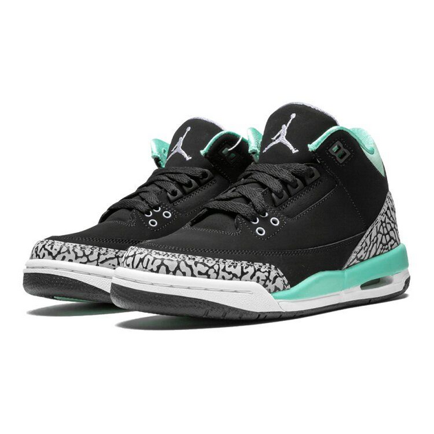 Air Jordan 3 Retro Bleached Turquoise Mint TiFFany GS