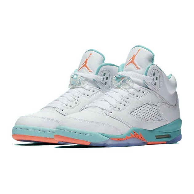 Air Jordan 5 Retro Light Aqua GS