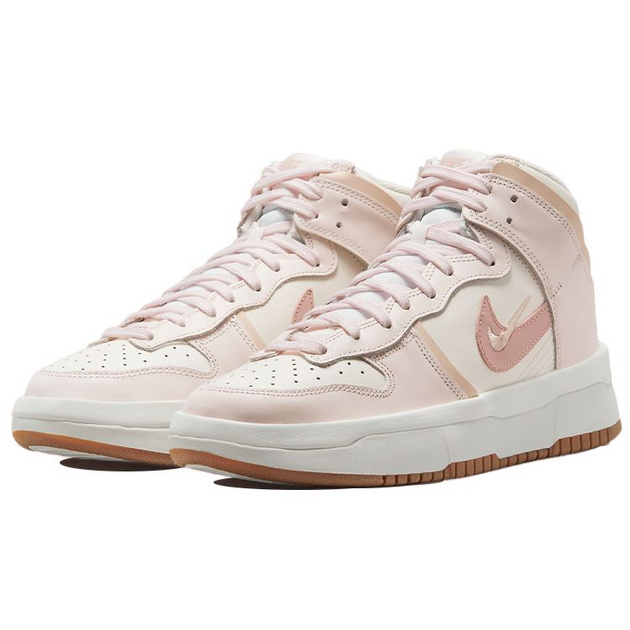 Nike Dunk High Up Pink oxford