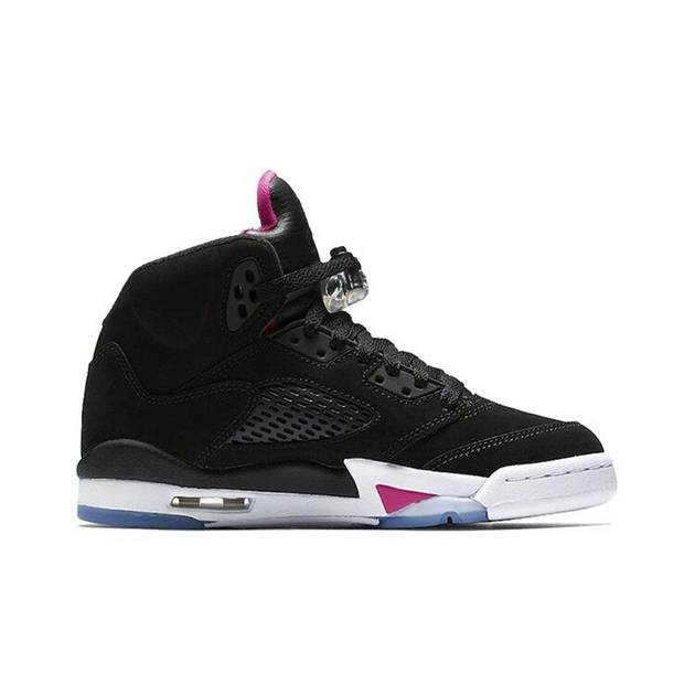 Air Jordan 5 Retro Black Deadly Pink GS