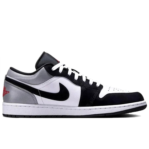 Air Jordan 1 SE White Fire Red Black Matte Silver