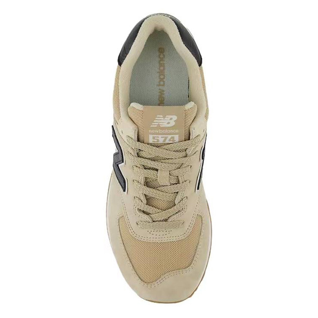 New Balance 574 Athletic Shoe Incense Black Sea Salt