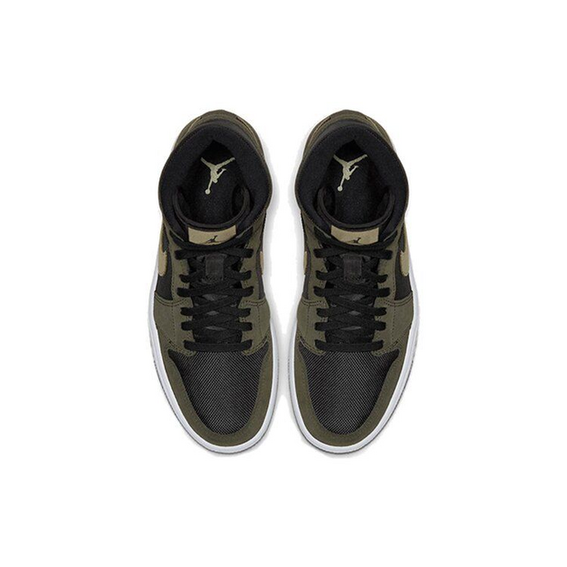 Air Jordan 1 Mid Olive Green