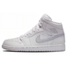 Air Jordan 1 Mid Pure Platinum