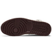 A Man Manire x Air Jordan 1 Retro High OG sp Sail and Burgundy