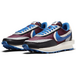 Sacai x Nike WaFFle night maroon and Team Royal