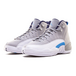 Air Jordan 12 Retro Grey University Blue GS