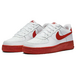 Nike Air Force 1 Low White Red Sole GS