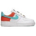 Nike Air Force 1 White Aqua Clay
