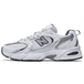 New Balance 530 White Silver Navy