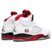 Air Jordan 5 Retro Fire Red Black Tongue 2013