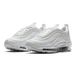 Nike Air Max 97 White Metallic Silver GS