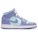 Air Jordan 1 Mid Purple Glacier Blue GS