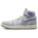 Air Jordan 1 High Zoom CMFT 2 Light Smoke Grey and Barely Grape