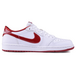Air Jordan 1 Retro Low White Varsity Red