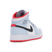 Air Jordan 1 Mid Half Blue Polka Dot Swoosh GS