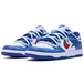 Nike Dunk Low White and University Red