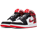 Air Jordan 1 Mid White Plaid GS