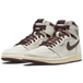 A Man Manire x Air Jordan 1 Retro High OG sp Sail and Burgundy