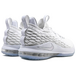 Nike LeBron 15 Low White Metallic Silver